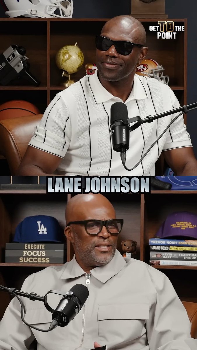 Former #Eagles Terrell Owens on his podcast Get To The Point Podcast gave his thoughts on Stephen A Smith and his comments regarding Lane Johnson’s retirement. 👀 #FlyEaglesFly