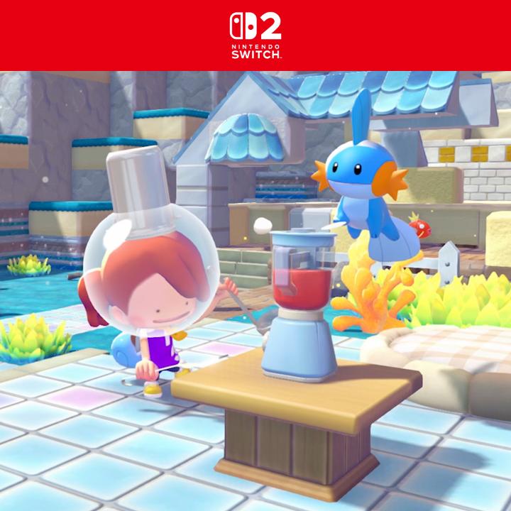 A rundown underwater town transformed into a thriving community, all thanks to Ditto! #PokemonPokopia