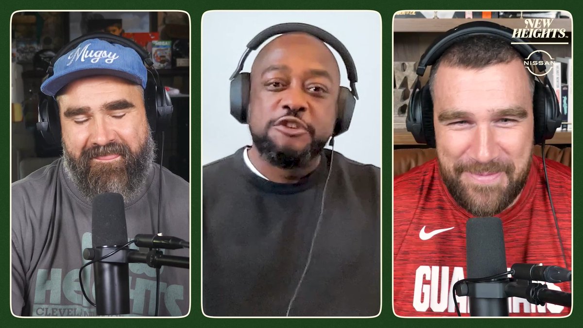"There's a little bit of a risky edge to that guy, but I want a piece of that" Mike Tomlin shared his first impression of Travis Kelce, and how he used to use a photo of Mean Joe Greene to test and intimidate draft prospects at the combine @nissan