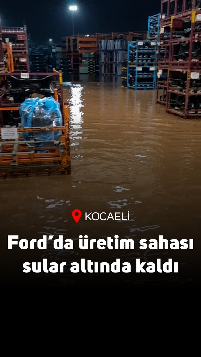 🔴 Ne olursa olsun üretim sürsün! Ford Otosan'da üretim sahası sular altında kaldı, çatı çöktü, ama üretim durdurulmadı 📌 "Pandemi olur çalışırız, deprem olur hat yürür, ciddi, ölümcül iş kazası olur üretim sürer. Ford’un mantığı bu" 📌"Bu şekilde üretim sürmemeli bunun devamı gelecek dedik’ ama kimse bizi dikkate almadı" 📌"Hepimiz sendikayı aradık, ‘Bu şekilde çalışmak riskli, üretimi durdurdun, işçiyi idari izinli sayın’ dedik, adamlar da bize ‘Riskli bir durum yok, tüm müdürler fabrikada, her şey kontrol altında’ demekle yetindiler"