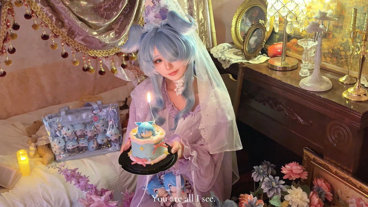 Happy birthday ewiwa——！🎂🎂🩵🩵 I love you forever…🥹🫶🏻 #EliraGotCake2026 #eligant #pendorART