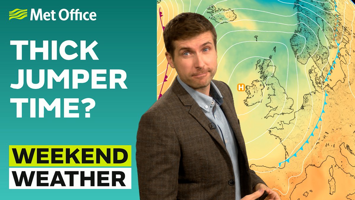 Cooler this weekend.. Saturday and Sunday will be mostly fine and sunny. But with lower temperatures than recently 🌡️ Watch ⤵️