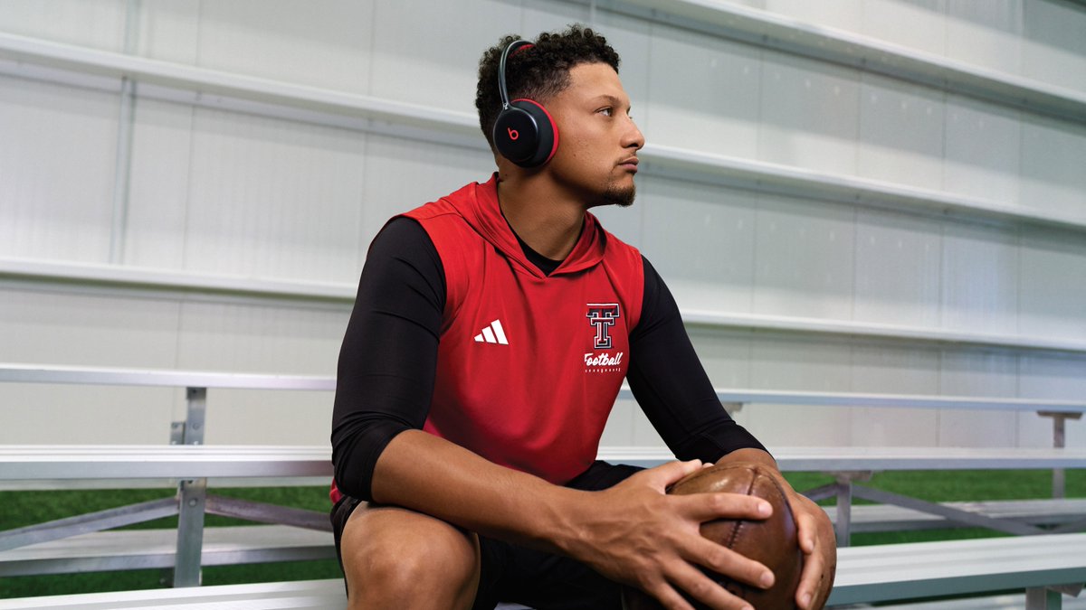 Locked all the way in ⏰🎧🔥 Patrick Mahomes II x Beats by Dre