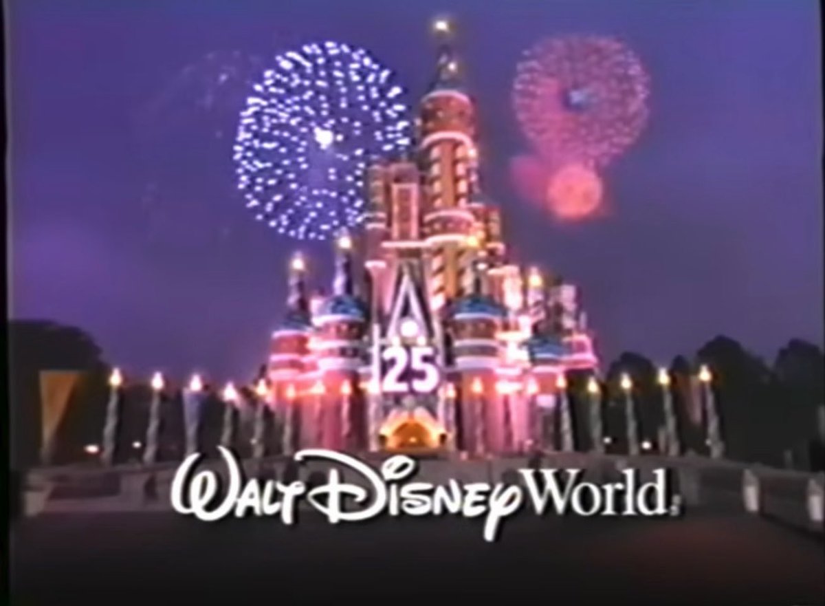 This commercial from 1996 celebrating Disney World’s 25th is awesome. 🥹