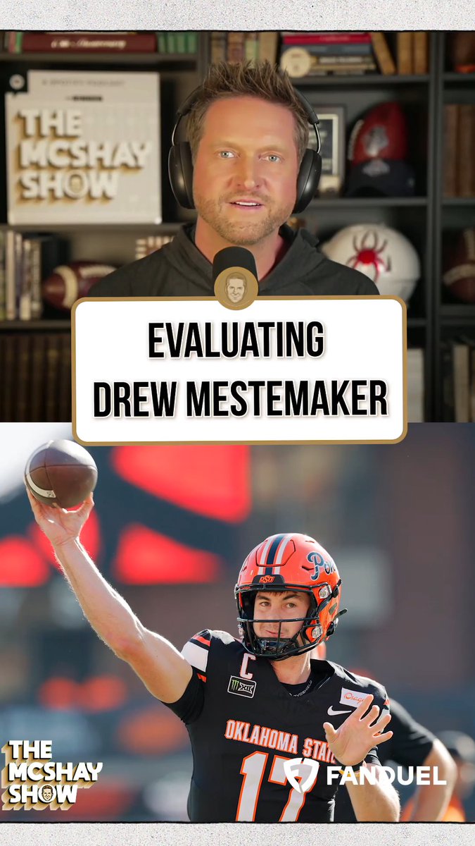 Drew Mestemaker is capable of exceptionally placing the ball at every level. Todd McShay and Steve Muench evaluate the Oklahoma State QB. Presented by FanDuel.