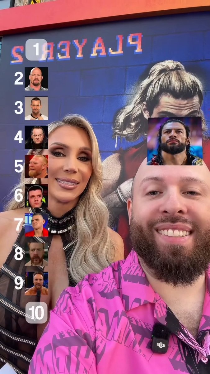 “only because we’ve done the women’s ranking five times, i’ll give roman one” 😭😭 my siblings!!!