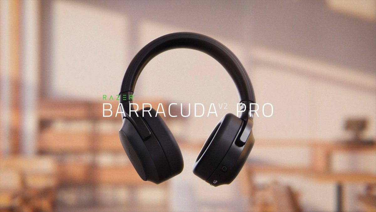 Wherever you play, the new Razer Barracuda V2 Pro is ready to go with you: Enjoy immersive, low-latency gaming audio with simultaneous 2.4 GHz and Bluetooth connectivity across your devices. With an ultra-portable foldable design, you can take your gaming audio beyond the desk and wherever the day takes you.