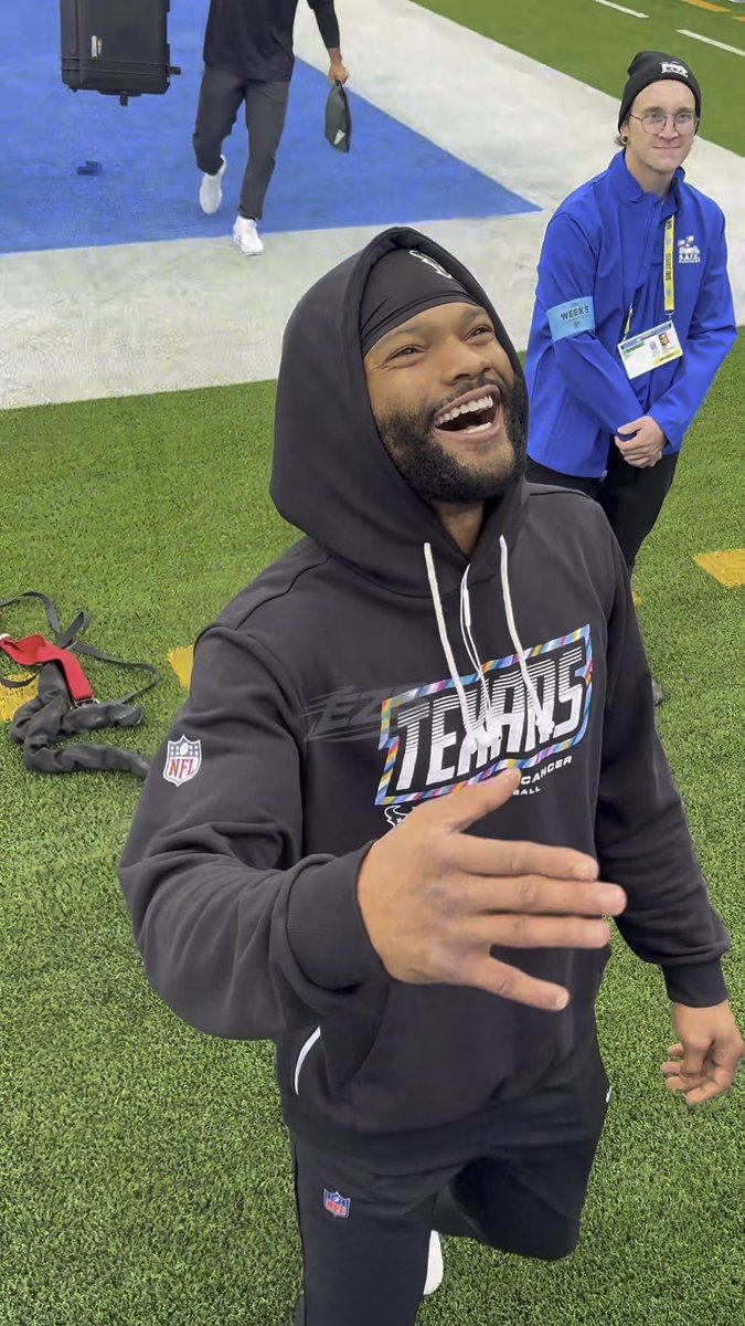 ๐ฏ Nico had to show us love even tho we was on his ass! ๐๐๐ Houston Texans NFL Tennessee Titans #nfl