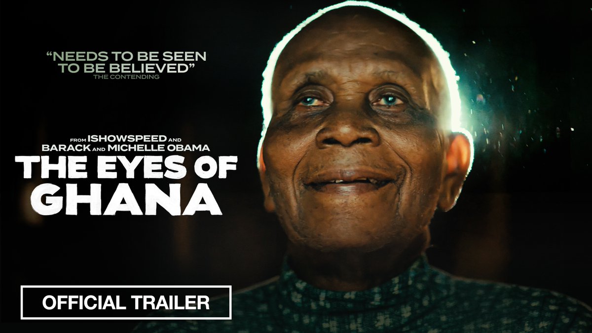 First trailer for ‘THE EYES OF GHANA’, the first-ever film produced by IShowSpeed. The documentary follows Ghanaian cinematographer Chris Hesse who attempts to rescue more than 1,000 films capturing Africa’s fight for independence in the 1950s & ’60s.