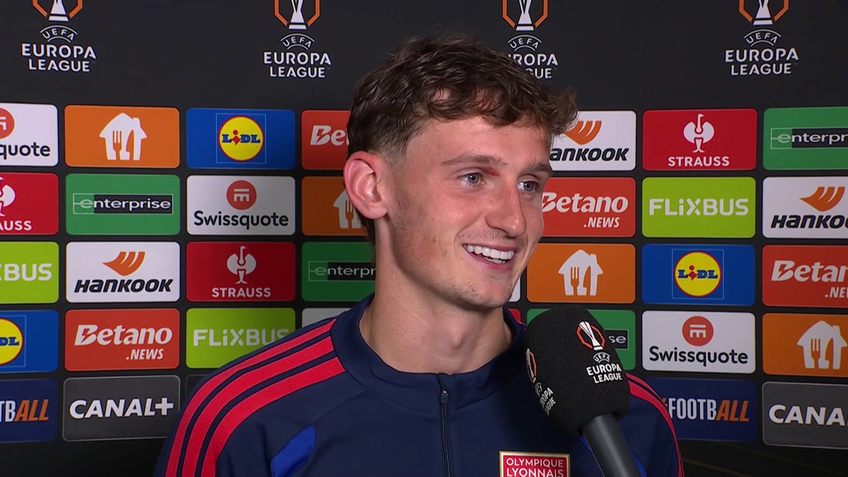 “I don’t think they understand my accent.” Tyler Morton joined Lyon from Liverpool last summer and has been impressing. Spoke to him tonight after OL’s 3-2 win over Crystal Palace for Football on TNT Sports. Also addressing his shirt tuck.