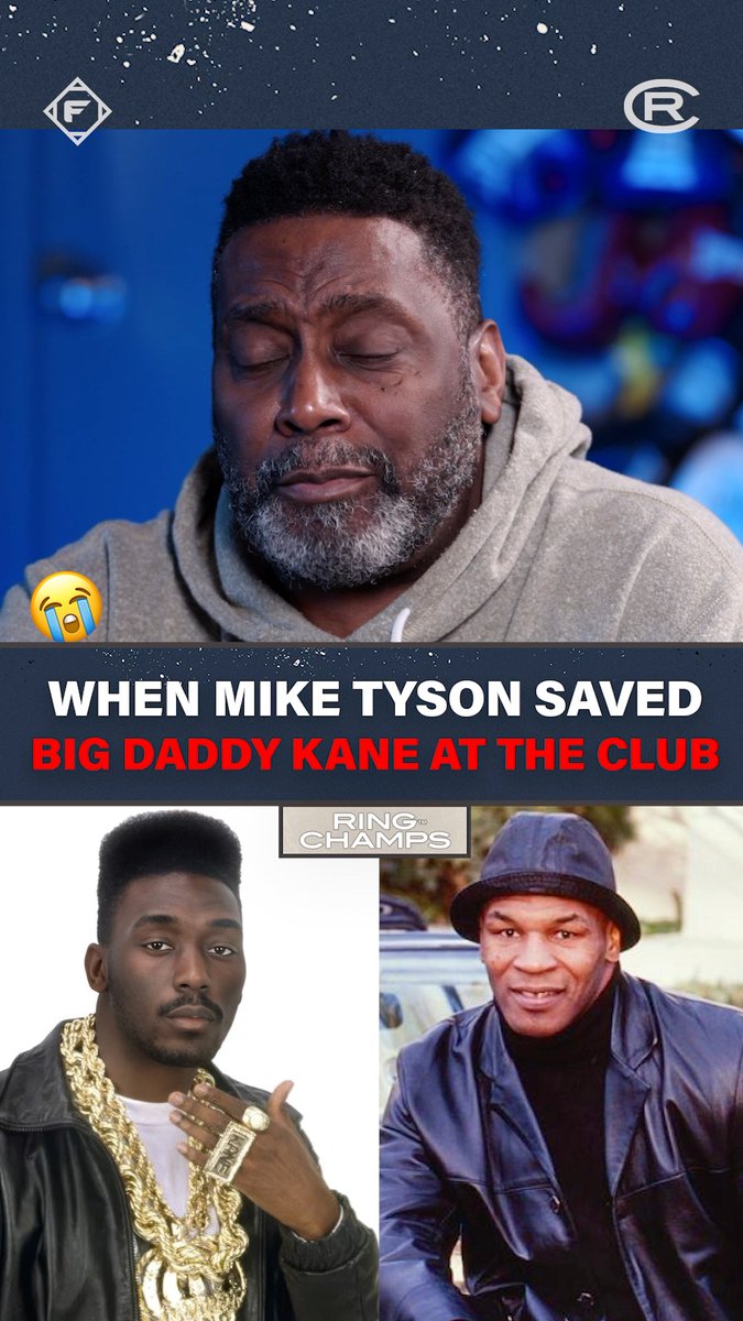 Imagine having Mike Tyson in your corner when you’re in trouble 😭 Big Daddy Kane recalls how Iron Mike stepped in during a confrontation with club security and completely changed the situation. The best Mike Tyson stories in RING CHAMPS history are out now on YouTube!