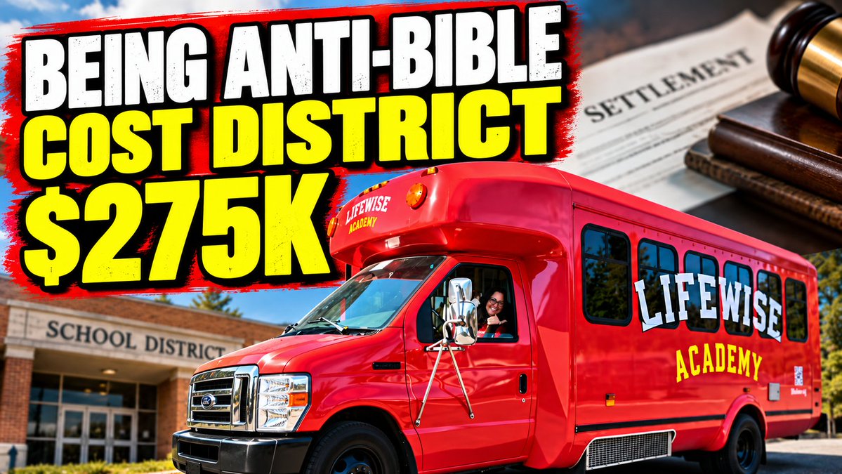 Everett Public Schools just paid $275,000 and apologized for going after a voluntary Bible program for elementary kids. A board member admitted "animus" toward it, a federal judge stepped in, and now the whole board has to sit through religious liberty training.