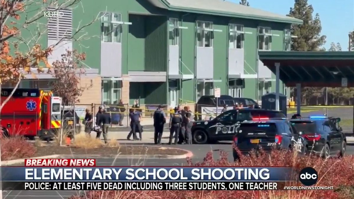 Police are on the scene of a deadly shooting inside Silver Rail Elementary in Bend, Oregon. Police say children are among those killed. The suspect has been shot and killed. Trevor Ault has the latest.