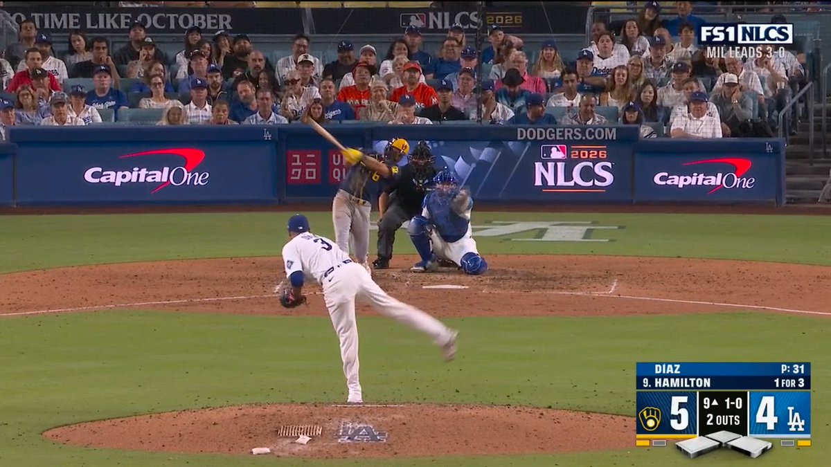 DAVID HAMILTON GETS HIS OCTOBER MOMENT ‼️‼️‼️