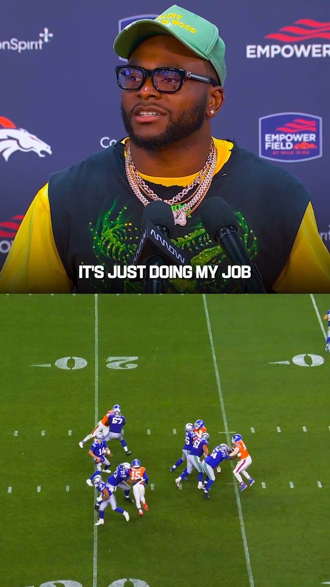 Ja'Quan McMillian was just doing his job 🫡