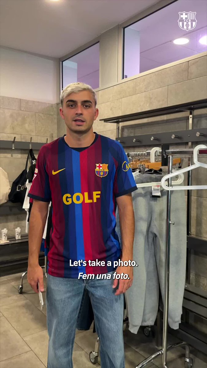 Pedri taking creative control on and off the pitch ๐ช๐ธ FC Barcelona x @spotify x Tyler, The Creator x GOLF WANG โณ