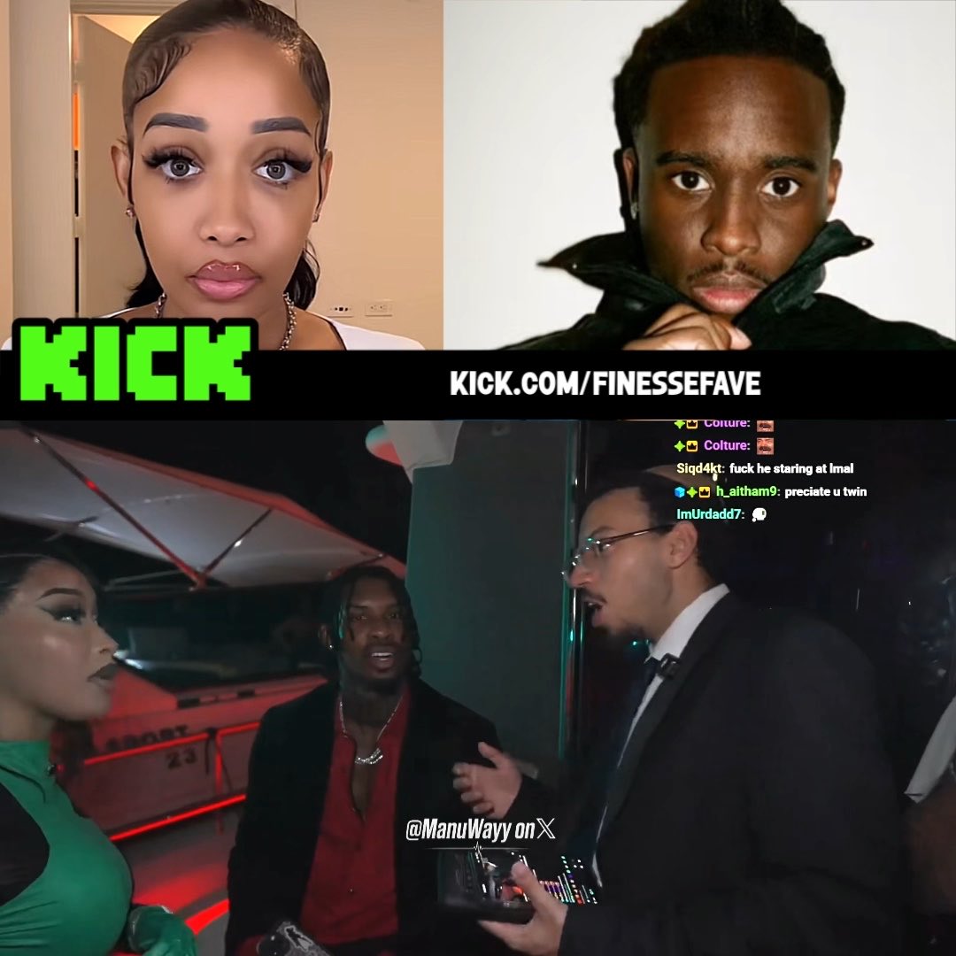 Future’s ex and also the woman who allegedly ab-rted Kai Cenat’s twins, Gorgeous Doll, almost hit streamer Finessefave for interrupting her conversation with King68TheGreat at DeenTheGreat Halloween party 😳 “Get out my mf business”