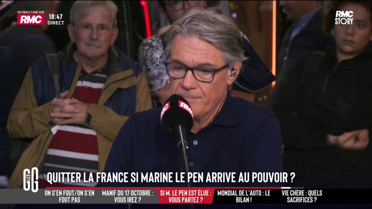 L'anecdote d'Alain Marschall : "Hier je me fais arrêter par deux jeunes gens juifs. On parle du contexte politique, et ils me disent 'vous savez, si c'est Mélenchon qui passe, on prépare nos papiers on s'en va'."