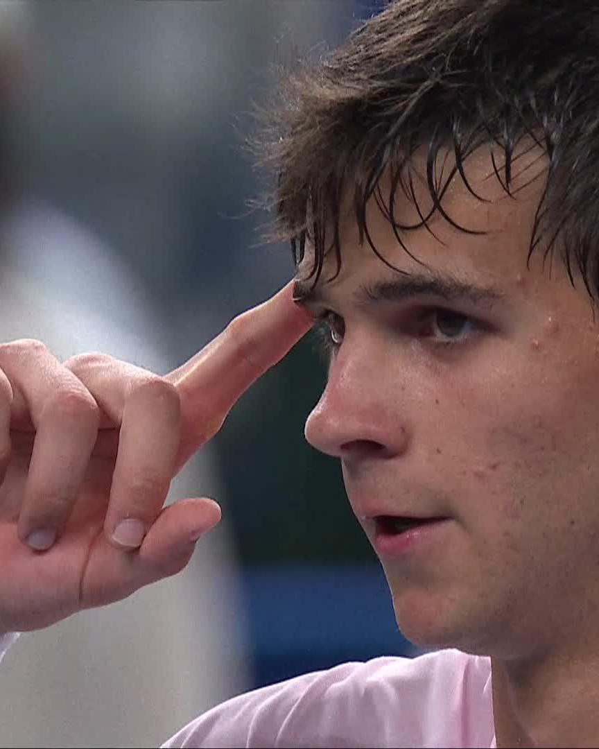 Hustler Jodar 😤 4 times a set down. 4 comeback wins 🥵 #RolexShanghaiMasters