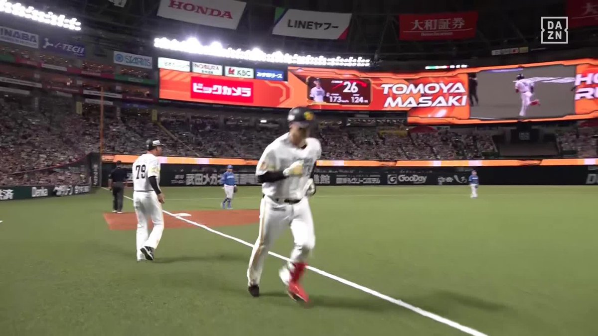 世代屈指のスラッガーがついに覚醒 今シーズン28本塁打 進化した正木智也が逆転ホームラン🔥 ⚾️CSファイナルステージ第3戦 🆚ソフトバンク×日本ハム #sbhawks #だったらDAZN