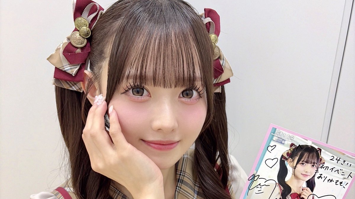 松本ももな（高嶺のなでしこ）オンラインサイン会 SHOWROOM 2026/10/16(金) 18:20 #高嶺のなでしこ #松本ももな