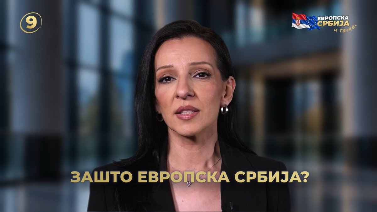 Biraj Srbiju koja zna kuda ide. Evropska Srbija. I tačka. 🇷🇸🇪🇺 Zaokruži 9.