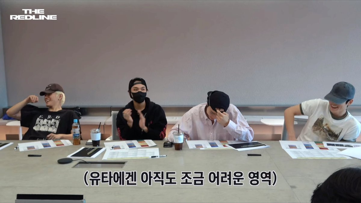 nct 127 귀여운 컨셉 최종 결재자: 유타 👤 유타 가능? 🌹 유타 가능? 귀여운 거 가능? 🍒 나 못해! 🐱🌹🍑🐻 ㅋㅋㅋㅋㅋㅋㅋ 🍒 열심히는 할게! 🌹 어우 남자다! 이야 멋있다!