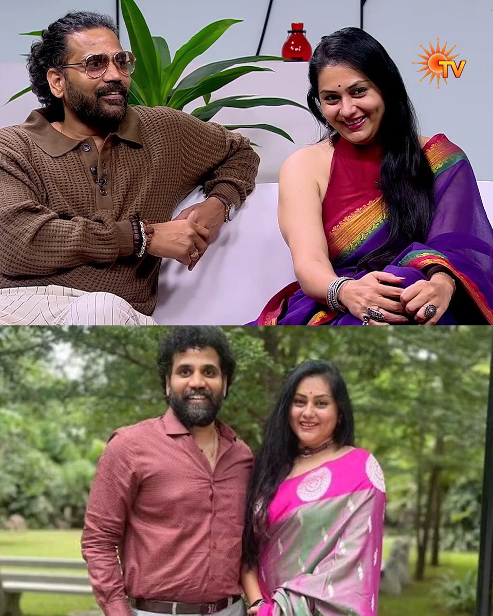 Cute couple! 😍 VANAKKAM TAMIZHA | MON - SAT | 8 AM #SunTV #VanakkamTamizha #Namitha #SunReels #SunDigital