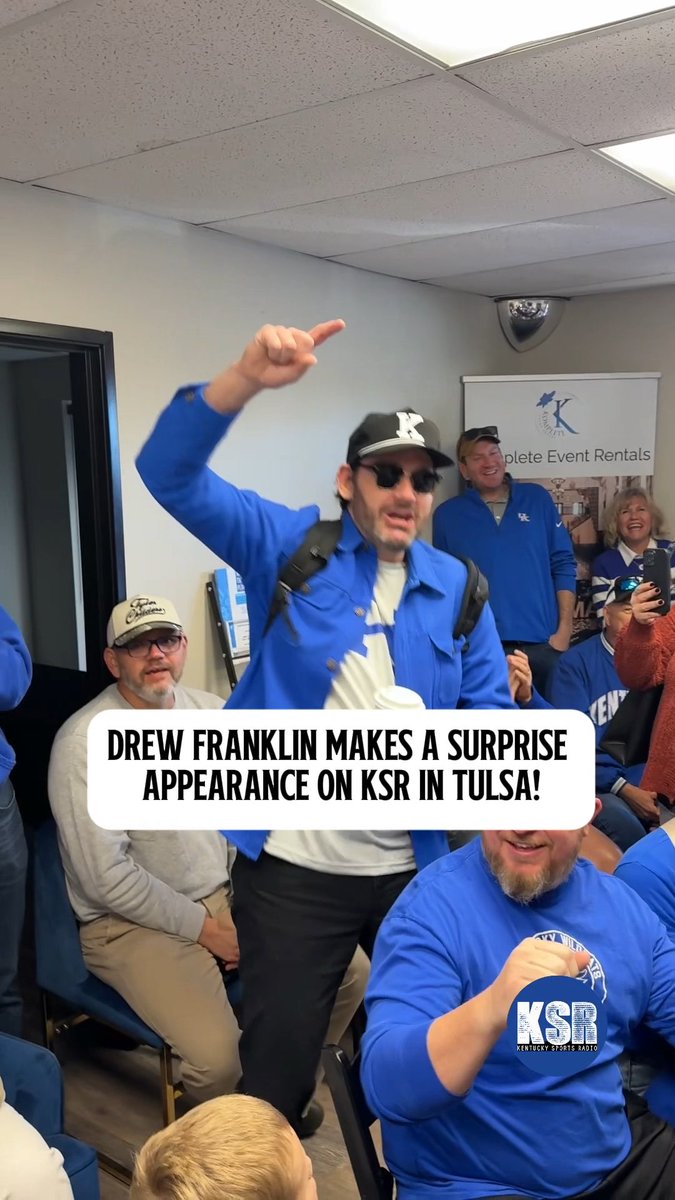 Drew Franklin with the surprise appearance here in Tulsa Oklahoma! 🔥