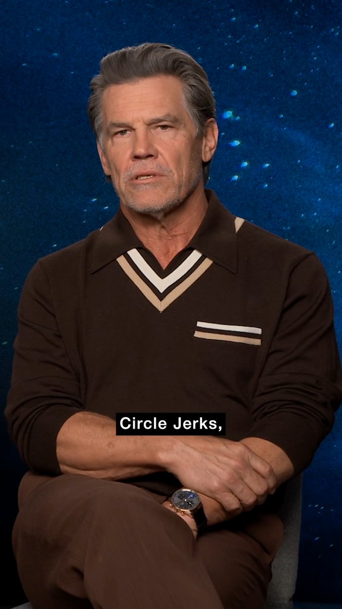 Josh Brolin ran with LA punk royalty when he was a teenager – shoutout @BlackFlagBand, Circle Jerks, Dead Kennedys, RKL 🤘🎸