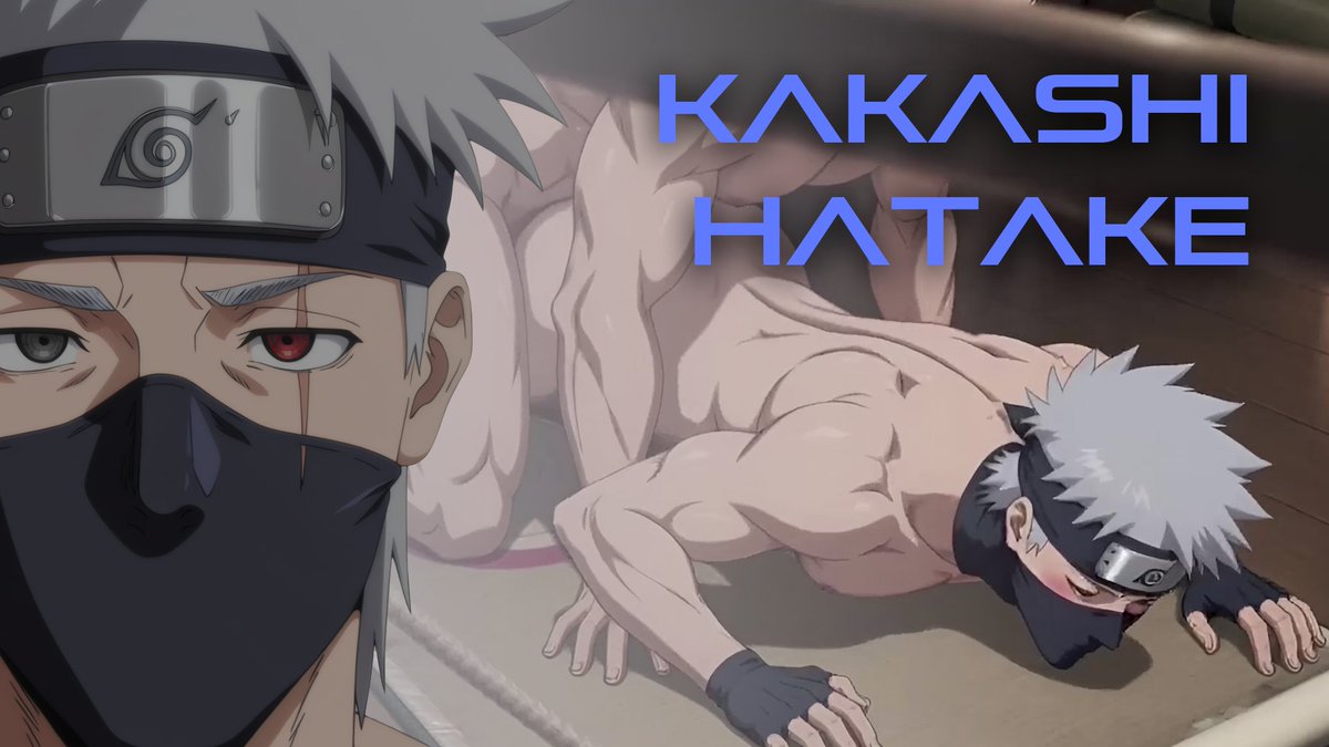 Nothing, just an ordinary water ninjutsu training session 💦 - #NSFW #gay #Naruto #KakashiHatake