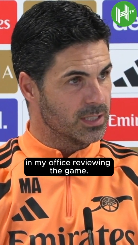 Mikel Arteta on the relationship between Ben White and Jurrien Timber: "Unbelievable, I just had the two of them the other day in my office reviewing the game. The way they talk to each other, the way they respect each other, what they are like with each other - it's just a joy." 🙌