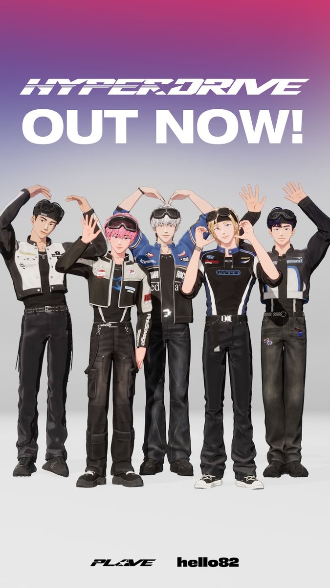 Vroom vroom, SKKRT! 🏎️ That's the sound of PLLI pulling up to buy PLAVE's 'HYPERDRIVE'! AVAILABLE NOW ⬇️ 🔗 *All qualifying U.S. sales count towards Billboard Charts PLAVE(플레이브) OFFICIAL #PLAVE #플레이브 #HYPERDRIVE #hello82