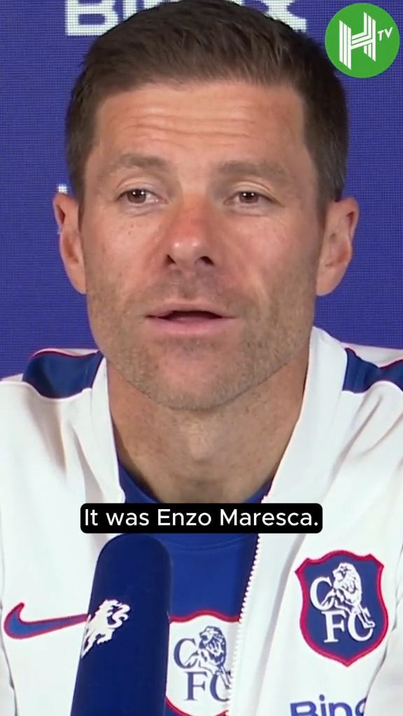 "Who said that?" 🤨 Xabi Alonso reacting to Enzo Maresca's past comments on Reece James 😯