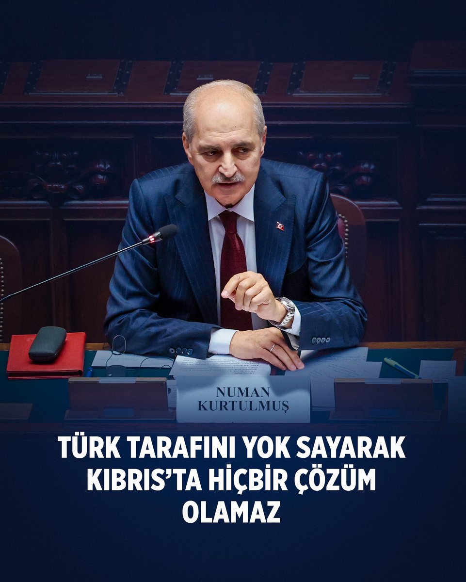 ❝Türk tarafını yok sayarak Kıbrıs’ta hiçbir çözüm olamaz.❞