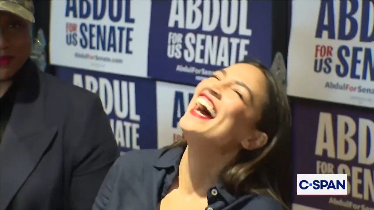 Rep. Alexandria Ocasio-Cortez (Alexandria Ocasio-Cortez) (D-NY) avoids question on running for President in 2028: "This is not about that."