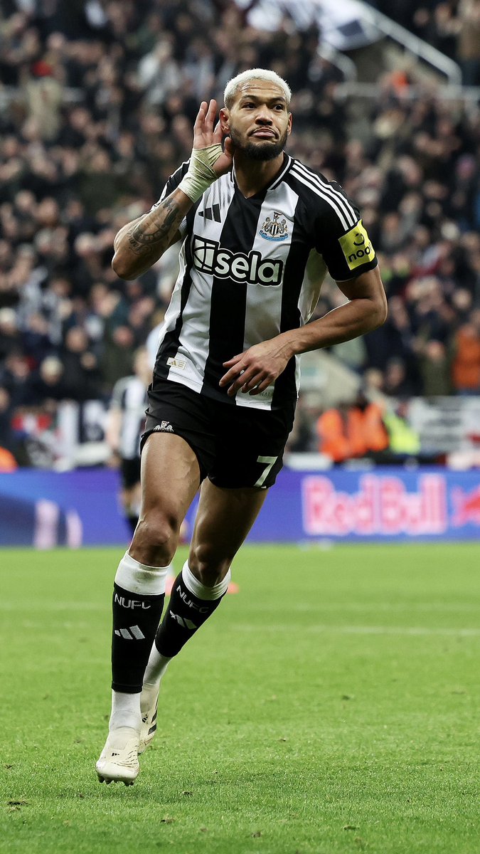 Big Joe with a fine display against Villa 🇧🇷🤩