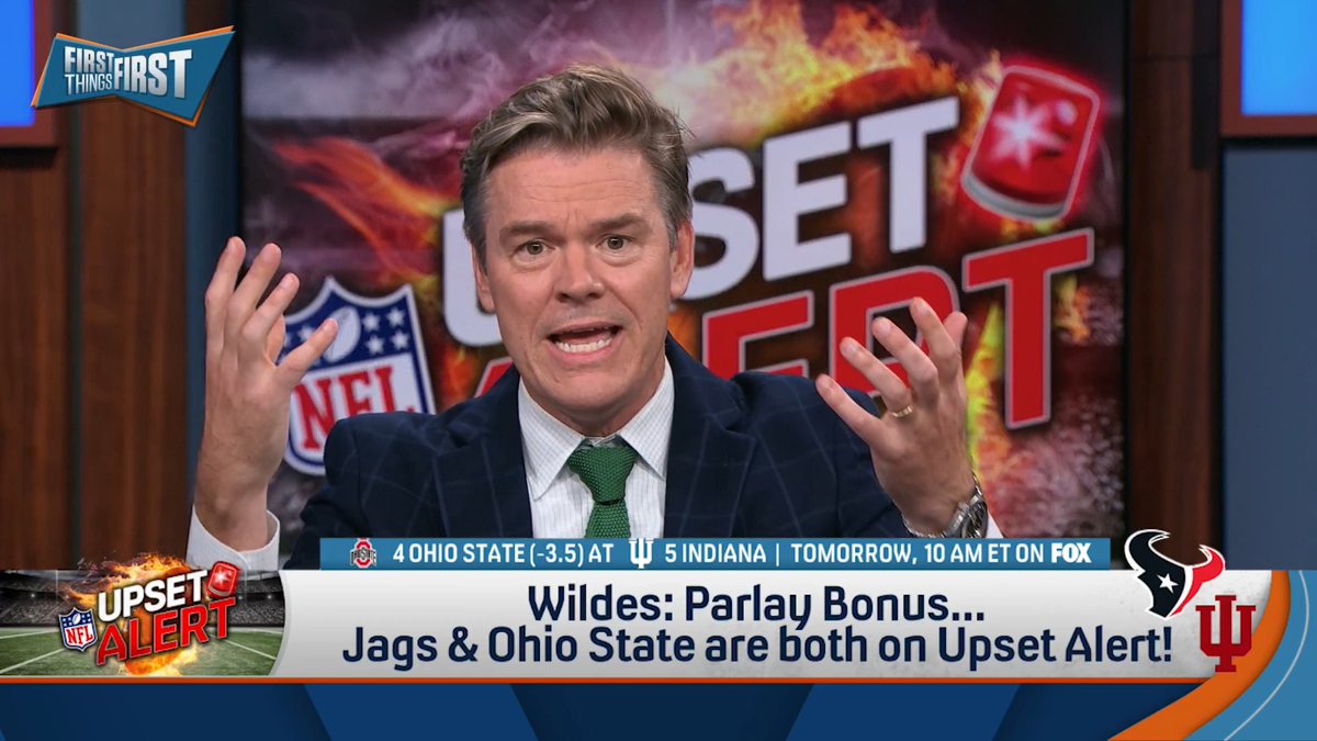 Upset Alert was off the rails 🚨😭 nick wright | Wildes| Chris Broussard | Greg Jennings