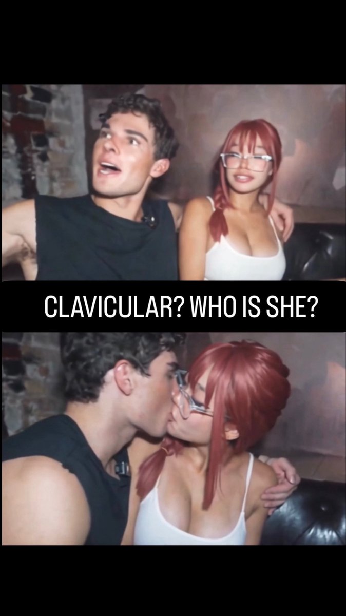 Clavicular pulled an 18yo cosplay baddie 😈 #clavicular #looksmaxxing #cosplay #miami