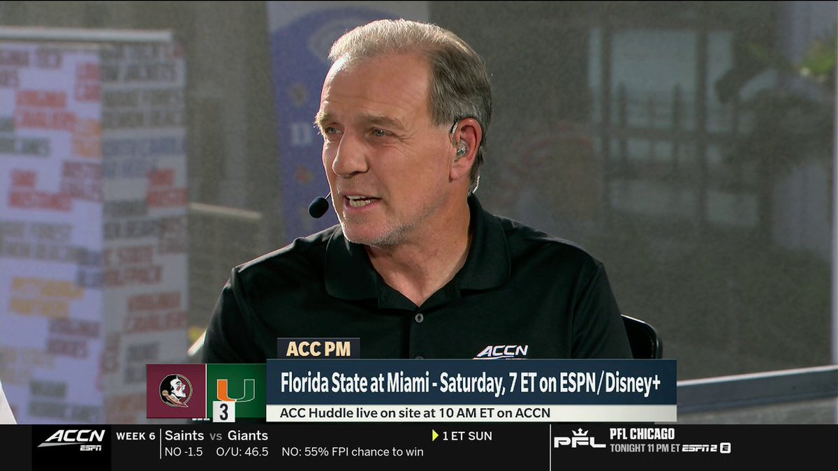 "This game is not physical; it's violent." Jimbo Fisher on the Florida State-Miami rivalry 🔥