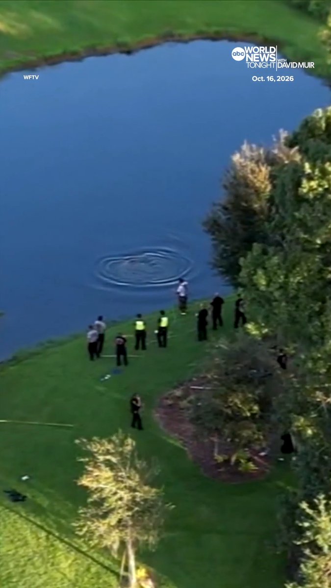 A man fishing along the shoreline at a lake in Winter Garden, Florida, was attacked and killed by an alligator, police say. The victim's body has been recovered from the water. David Muir reports.