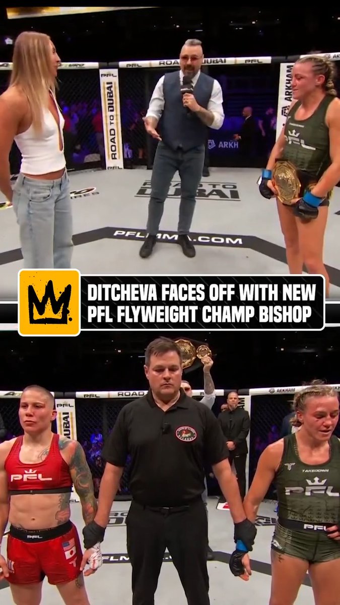 A huge win leads to a huge face off in the SmartCage 🤩 #PFLChicago (via @pflmma)
