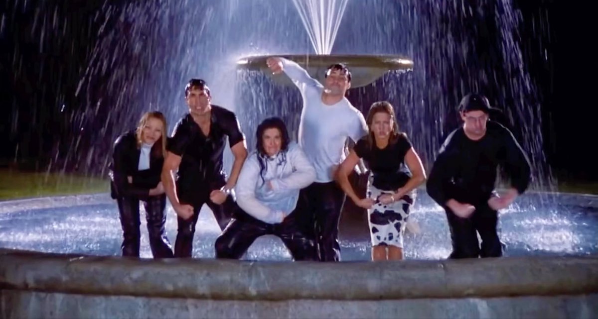 the friends intro changing during the alternate reality storyline >>>