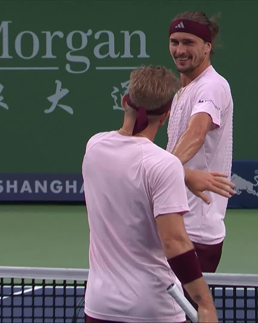 What. A. Point 🤩 Sascha & Foki are bringing the fun early on! 🍿 #RolexShanghaiMasters