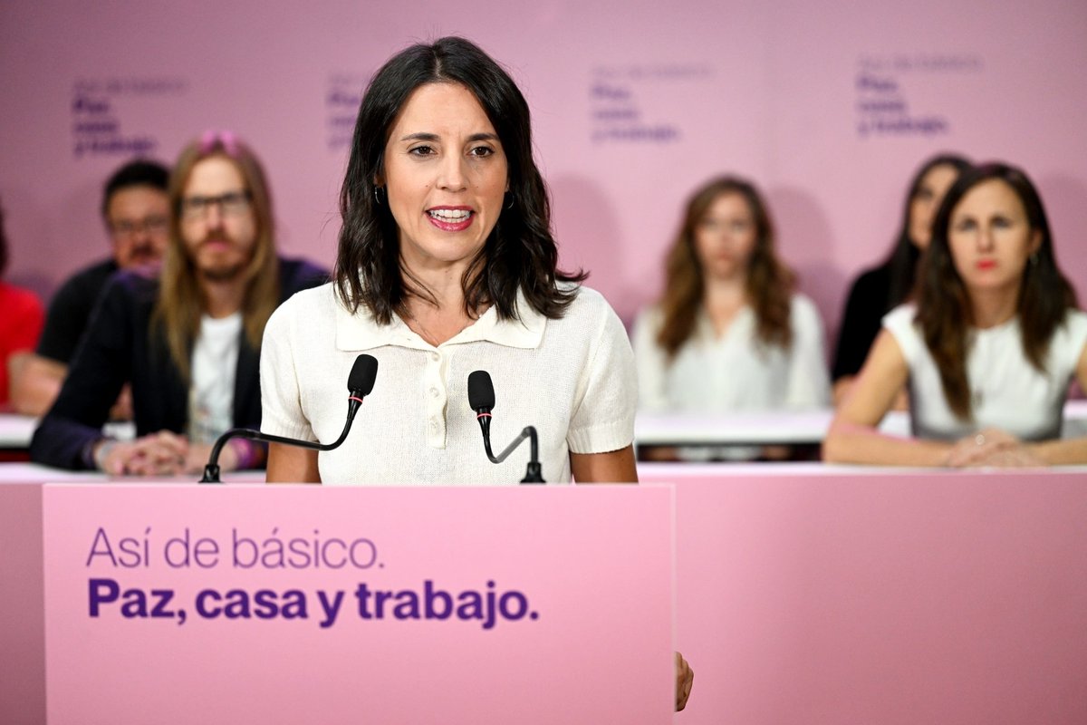 Rufián y yo haremos equipo en estas generales y como Rufián pido disculpas por el espectáculo que hemos dado y aquí estamos para dar la cara y pelear estas elecciones para acabar con el negocio de la vivienda y bajar el coste de la vida. 🎥 Irene Montero