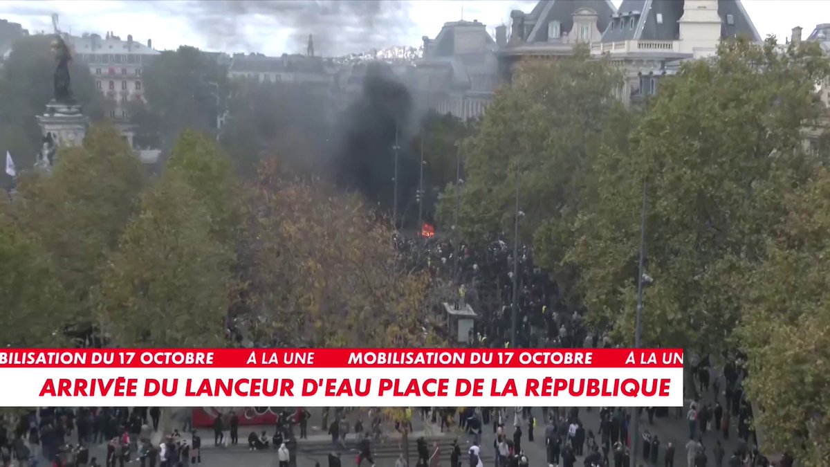 À peine commencée, la manifestation dégénère à Paris Toute l'info est à retrouver sur