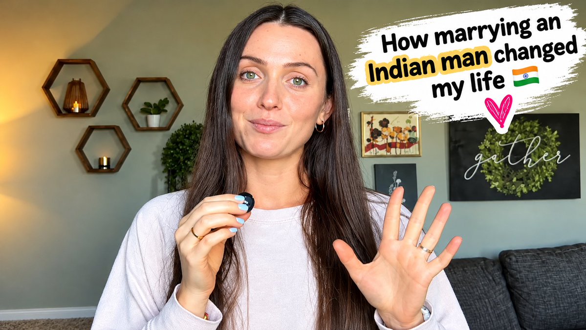 WHITE-AMERICAN🇺🇸 women explains : How marrying an Indian🇮🇳 man changed my life for better..!!