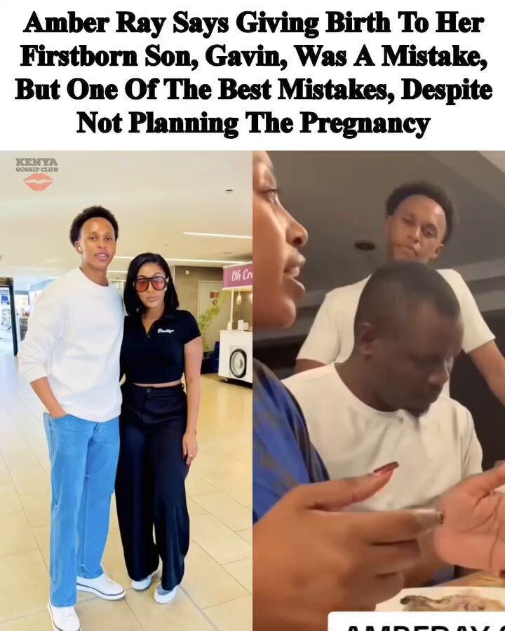 Amber Ray Says Giving Birth To Her Firstborn Son, Gavin, Was A Mistake, But One Of The Best Mistakes, Despite Not Planning The Pregnancy