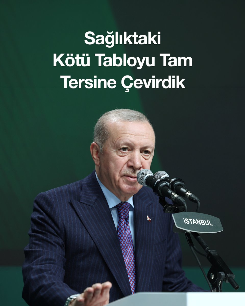 Devam eden sağlık yatırımlarımız tamamlandığında İstanbul’a yaptığımız yatırımların toplam tutarı 350 milyar lirayı bulacak.