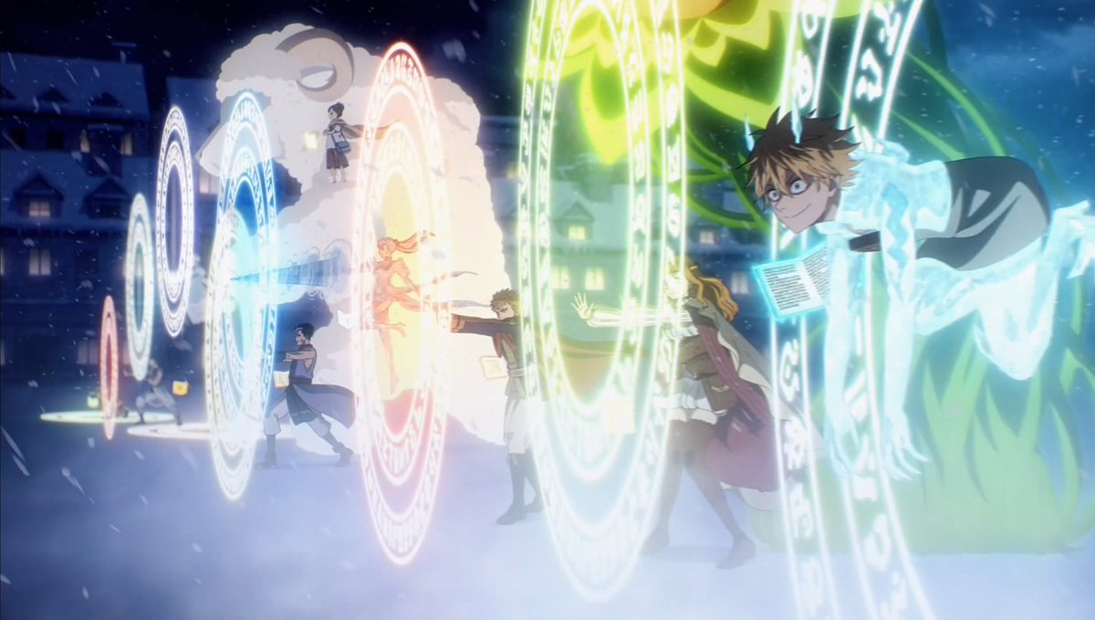 OMG WHO IS SAVING THE ALLIES FROM NOT GETTING HIT ONE OF THE ELF'S RIGHT!? #BLACKCLOVER #ブラクロ